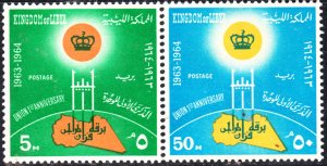 Libya #247-248     MH