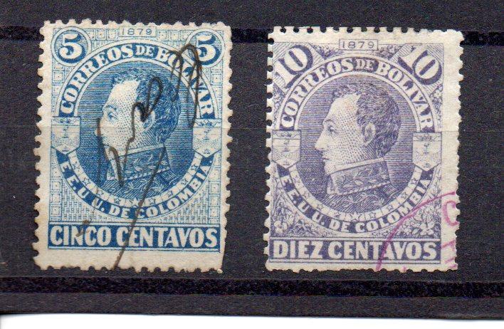 Colombia - Bolivar 11-12 used