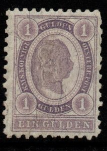 AUSTRIA SG105 1890 1g LILAC MTD MINT