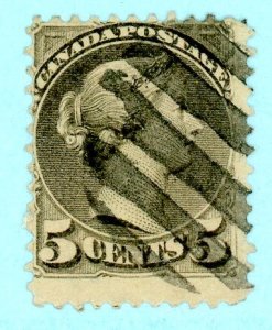 Canada, Scott #42, Used