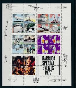 [22033] Antigua & Barbuda 1977 Special Events Space Travel Aviation Sheet MNH