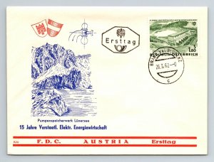 Austria 1962 FDC - 15 Years Nationalization - F12944