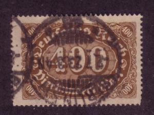 Germany Sc. # 202 Used Inflation Issue 