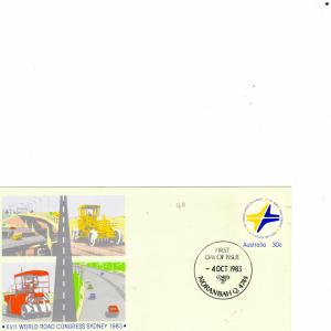 Australia World Road Congress FDC