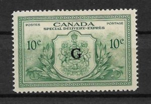 1950 Canada EO2 Special Delivery Official MH