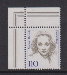 Germany   #1727  MNH  1997   Famous German Women  110pf