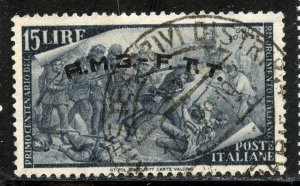 Trieste # 25, Used.