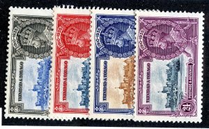 1935 Trinidad Sc #43/46 m* cv. $18.60 ( 568 JUB )