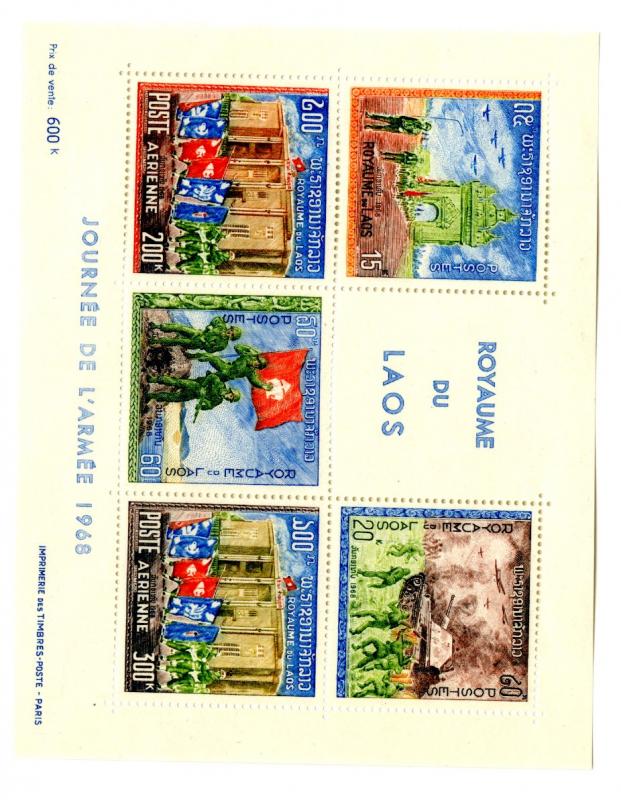 Laos C53a LH SCV $6.00