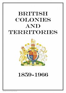 British Colonies and  Territories 1859-1966 PDF(DIGITAL) STAMP ALBUM PAGES