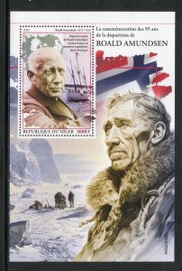 NIGER 2023 95th MEMORIAL ANNIVERSARY OF ROALD AMUNDSEN S/SHEET MINT NEVER HINGED