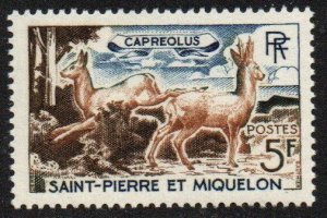 St. Pierre & Miquelon Sc #372 Mint Hinged