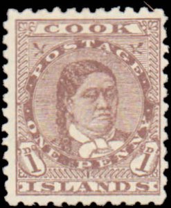 Cook Islands #16, Incomplete Set, 1898-1901, Hinged