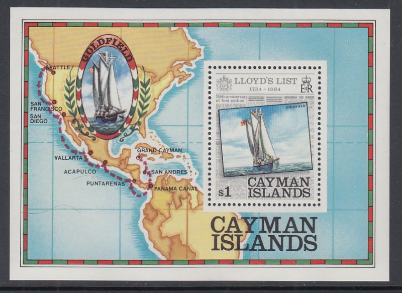 Cayman Islands 526 Souvenir Sheet MNH VF