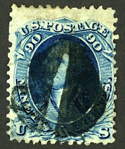 U.S. #101 USED TINY SIDE TEAR