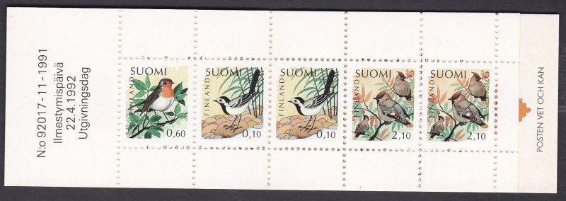 Finland Sc #857a Booklet; Mi #1174