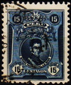 Peru. 1924 15c S.G.435 Fine Used