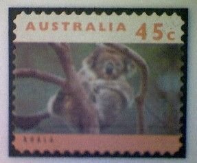 Australia, Scott #1293, used(o), 1994, Wildlife: Koala, 45¢