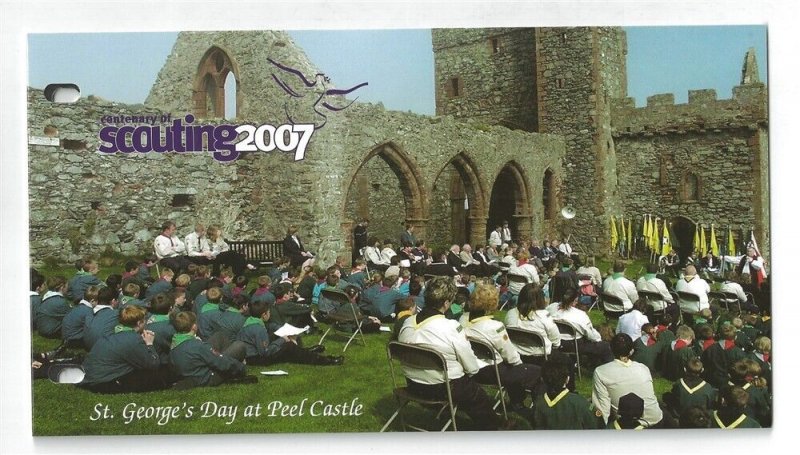 2007 Isle of Man Scout Centenary presentation pack