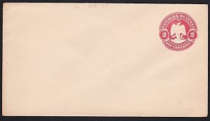 MEXICO Early postal stationery envelope - unused...........................a4673