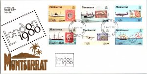 Montserrat, Worldwide First Day Cover