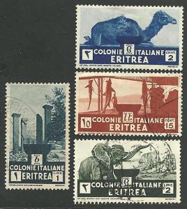 Eritrea #158, 161, 164-165, Used & Mint**-