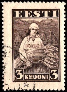 Estonia #116, Complete Set, 1935, Food, Used, CTO