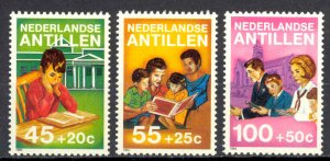 Netherlands Antilles Sc# B223-B225 MH 1984 Children's Charity