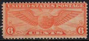 U.S. Scott #C19 6-Cent Airmail Stamp - Mint NH Single