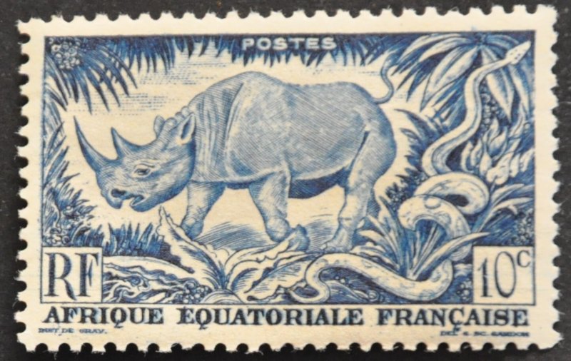 French Equatorial Africa Scott #166 – MNH