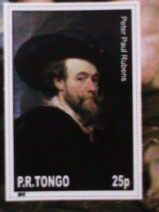 TOGO STAMP: PETER PAUL RUBENS ART-RAPE OF THE DAUGHTERS OF LEUCIPPUS- MNH-S/S