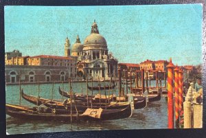 Italy #820 Used on Postal Card (Venice Scene c1962)