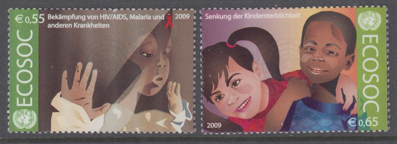 UN Vienna 450-451 MNH VF