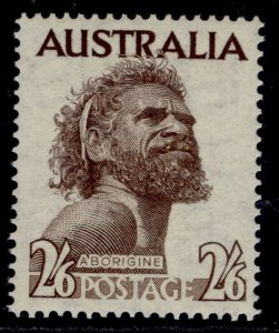 AUSTRALIA GVI SG253, 2s 6d deep brown, NH MINT.