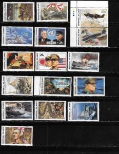 Marshall islands 1991-1992 World War II MNH B62