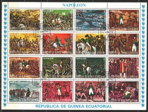 Equatorial Guinea. 1977. 1165-80. Napoleon. USED.