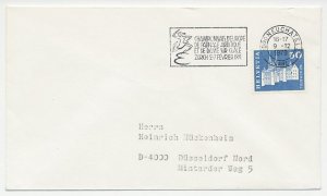 Cover / Postmark Switzerland 1970 Figure Skating - European Championships