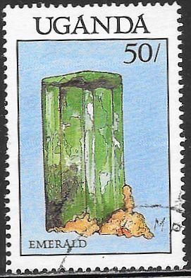 Uganda 604 Used - Minerals - Emerald