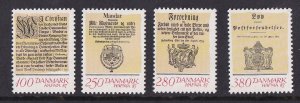 Denmark  #772a-d    MNH  1985   HAFNIA '87