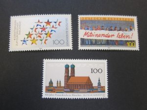 Germany 1994 Sc 1826-28 set MNH