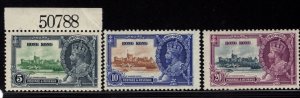Hong Kong Scott 148 - 150 - Set Of 3 Singles. MNH. OG.     #02 HONGK147s3