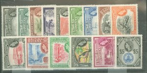 British Guiana #253-267 Unused Single (Complete Set)