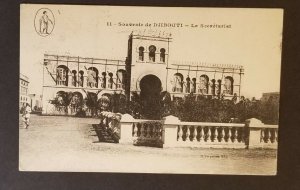 1918 French Somali Coast London England Djibouti RPPC Real Photo Postcard Cover