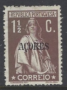 Azores, Scott #158; 1 1/2c Ceres, Used