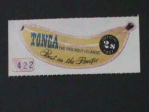 ​TONGA-SC# 430-LOVELY BEAUTIFUL BANANA SHAPE CUT STAMP CTO VF-HARD TO FIND