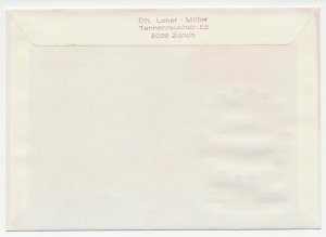 Registered cover Switzerland 1969 Planetarium - Pegasus