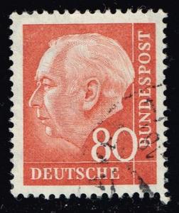 Germany #760 Theodor Heuss; Used