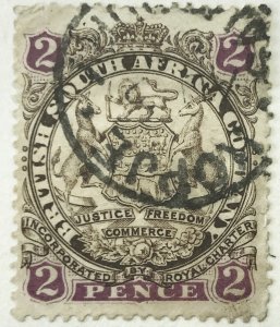 AlexStamps RHODESIA #28 VF Used 