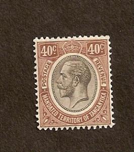 Tanganyika - Scott #36 - Mint, Hinged