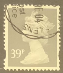 GREAT BRITAIN ELLIPTICAL MACHINS USED 1993-2011 39p GREY 2bands Y1709